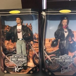 COPY - Harley Davidson Barbie and Ken